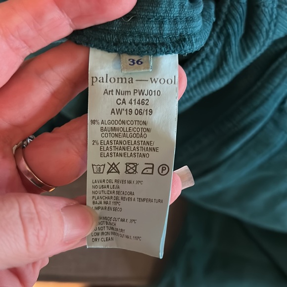 PALOMA WOOL team corduroy pants 26 - Picture 10 of 12